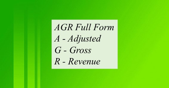AGR Full Form